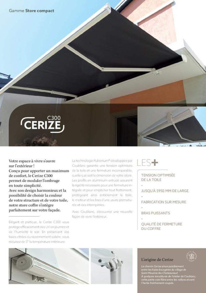 Installation de stores bannes Villepinte