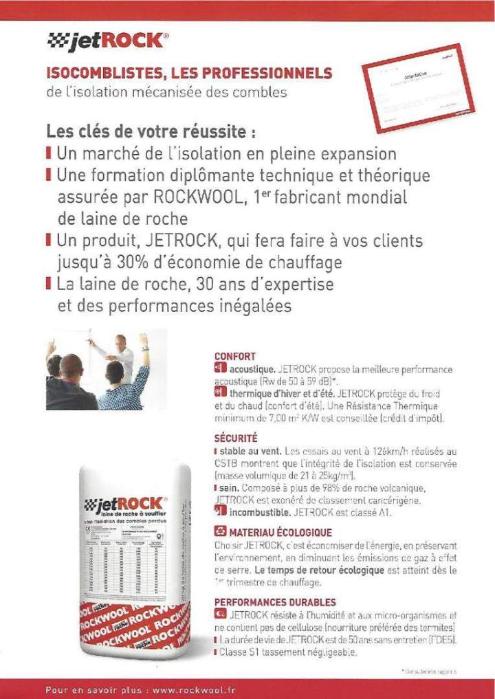 Catalogue d’isolation combles perdus Villepinte