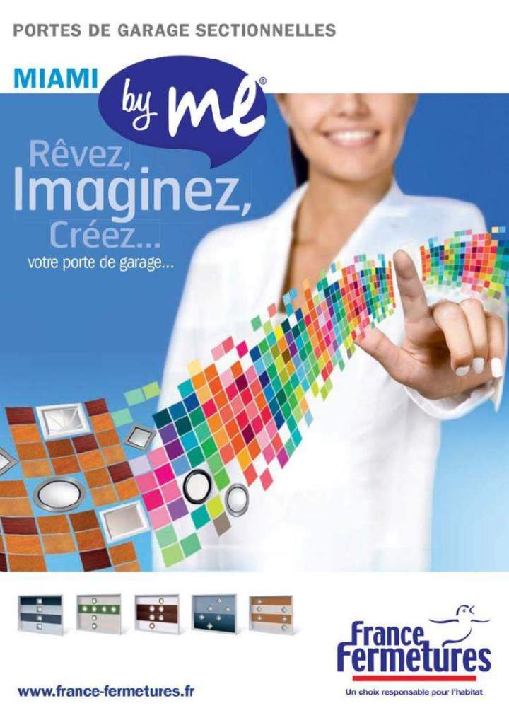 Porte de garage sur mesure Villepinte